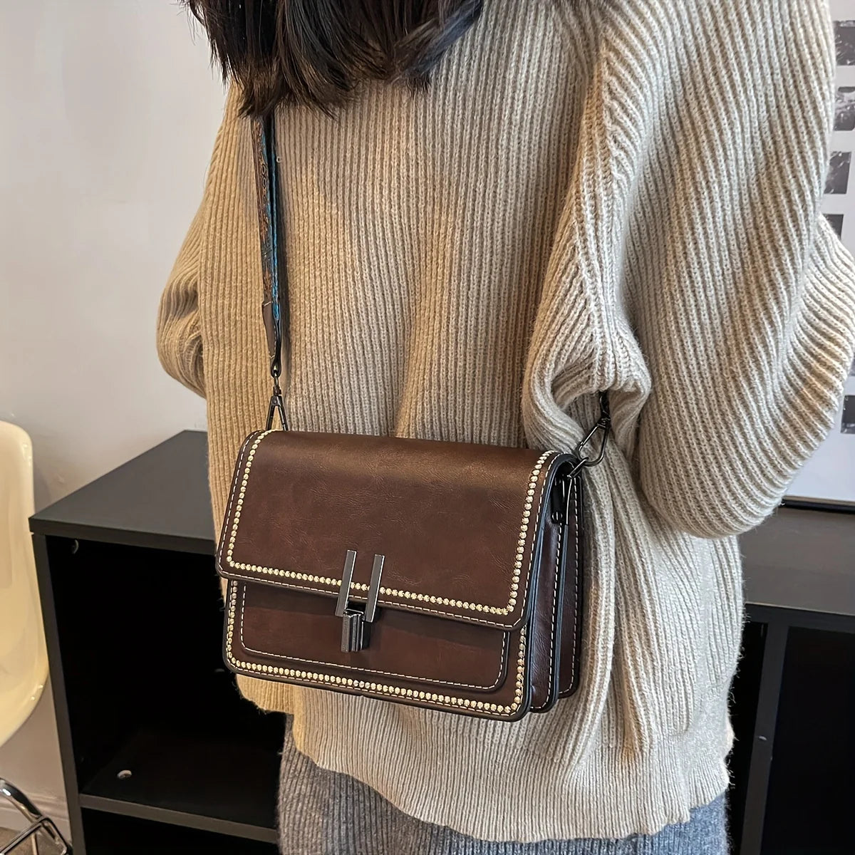 Mini Femme Messenger Leather Bags