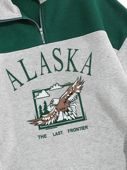 Womens Casual Wild West Alaska Sweatshirts