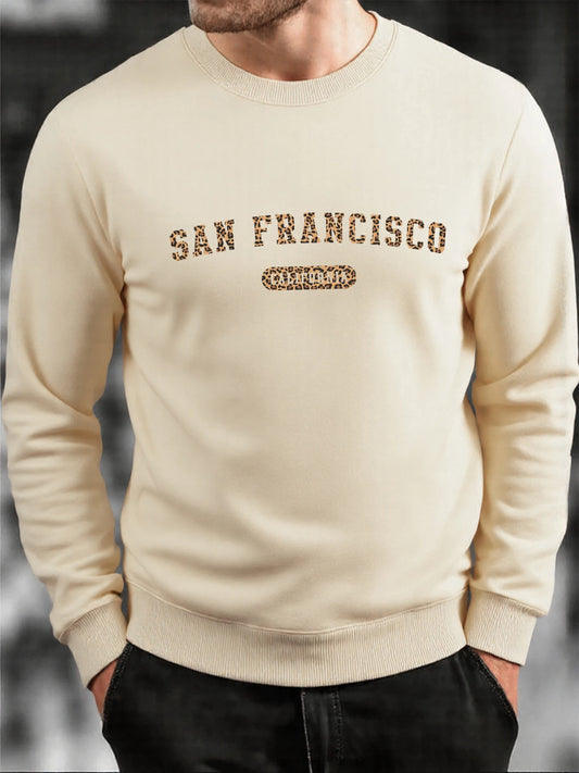 San Francisco California Themed Simple Sweatshirts