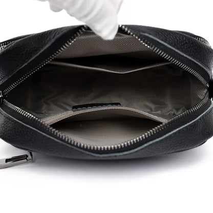 Womens Small Leather Buckle Messenger Bags