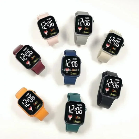 Men Simple Function Led Watches