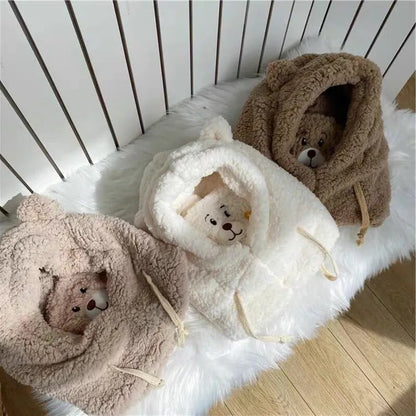 Cute Bear Style Warm Hats