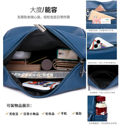 Rectangle Womens Soft Leather Handbags