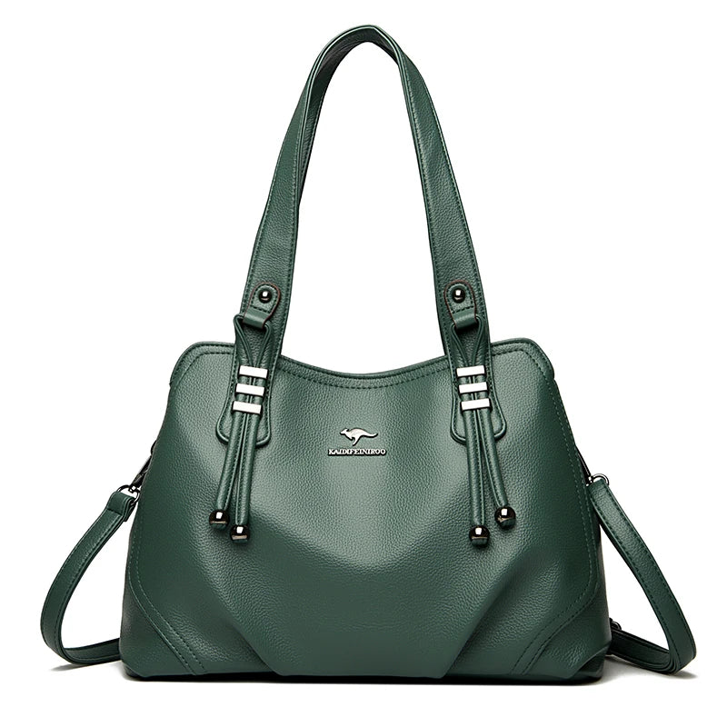 Womens Minimal Soft Leather Handbags