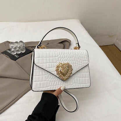 Women Small Stone Pattern Crossbody Bags