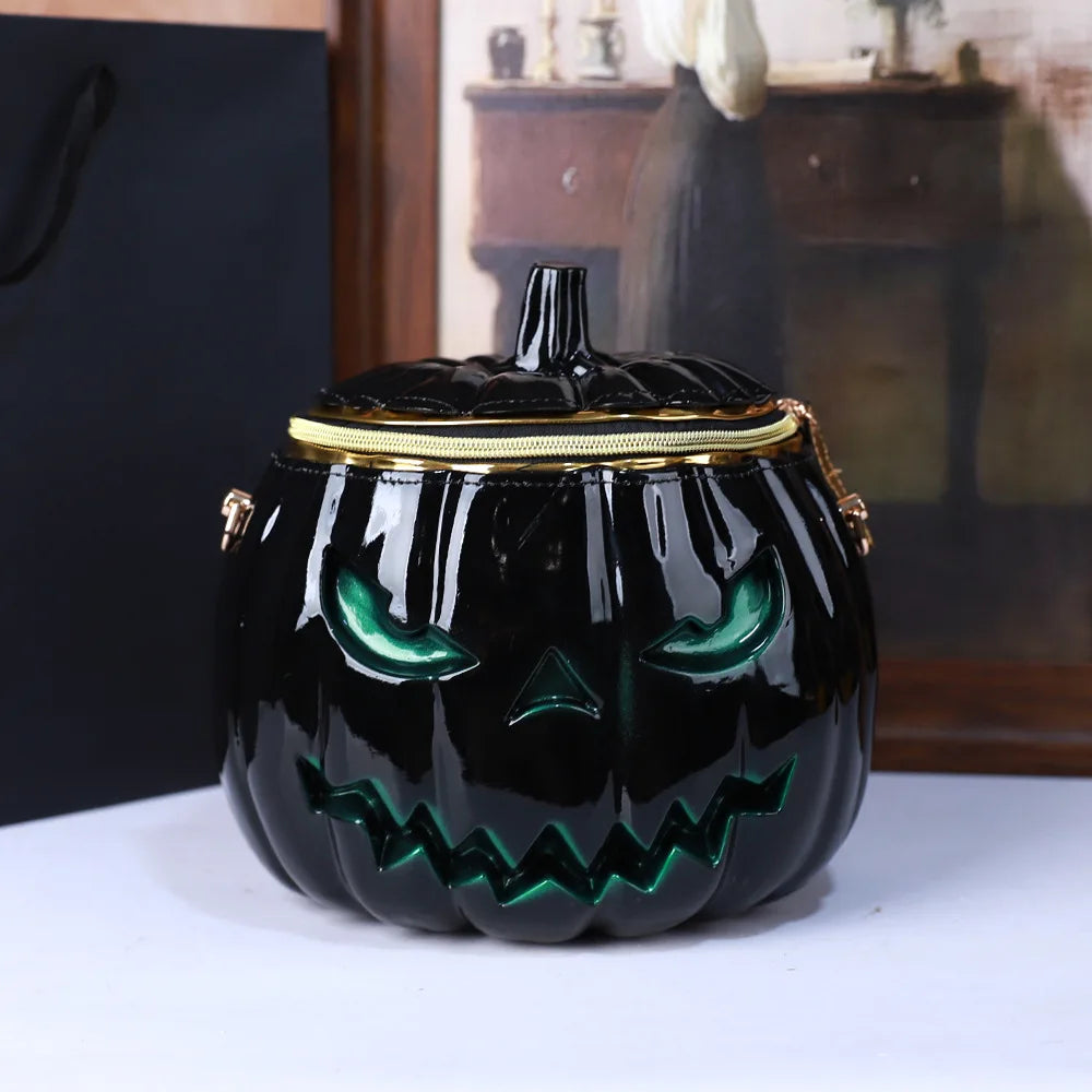 Halloween Style Pumpkin Messenger Bag