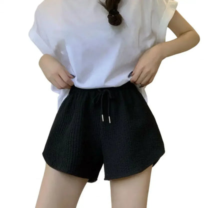High Elastic Waist Lace Up Super Comfort Summer Women Shorts