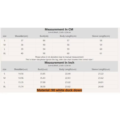 New Winter Fashion Down Cotton Puffer Jackets