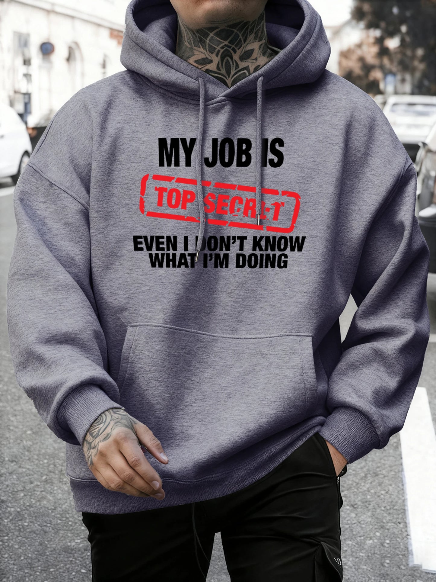 Top Secret Funny Winter Hoodies