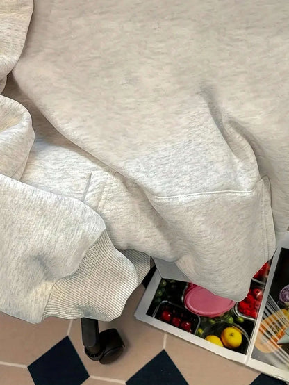 Womens Winter Autumn Long Sleeve Sweety Cat Print Hoodies