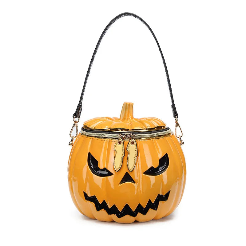 Halloween Style Pumpkin Messenger Bag