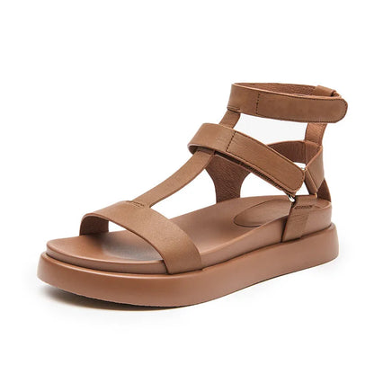 Womens Gladiator Style Open Toe Summer Beach Sandals