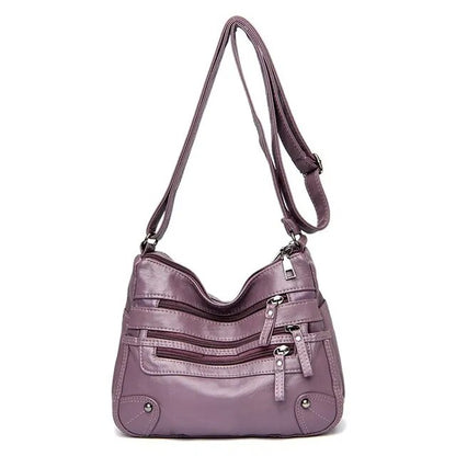 High Quality Women's Soft Leather Shoulder Bags