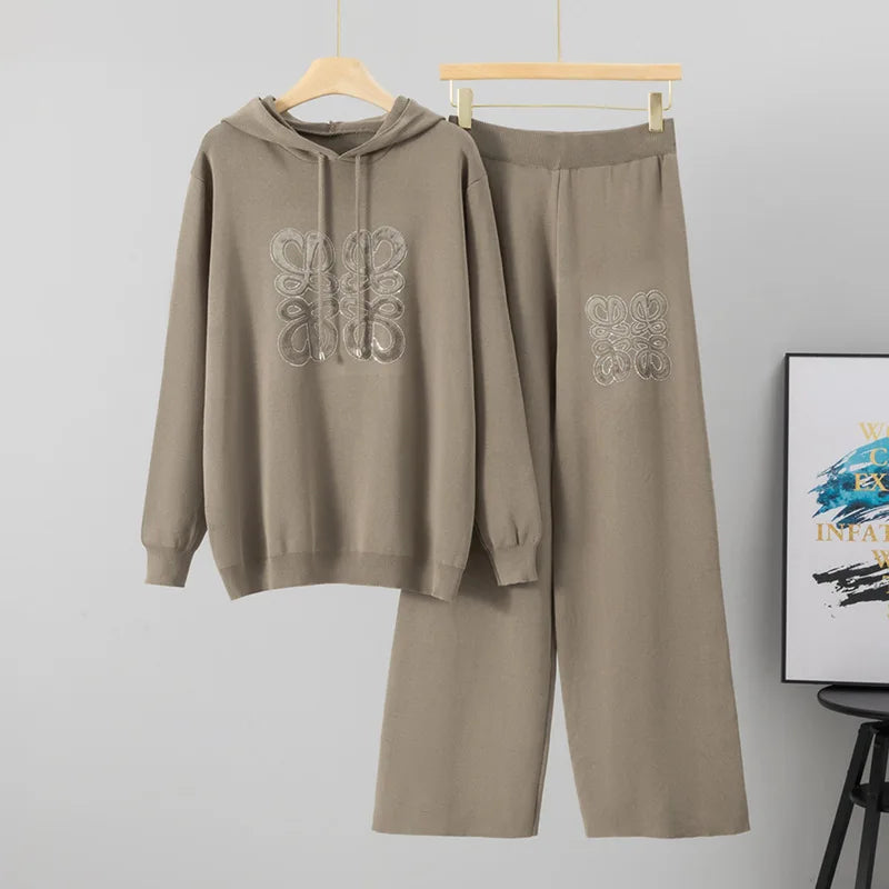 Vibe And Elegance Knitted 2 Piece Set