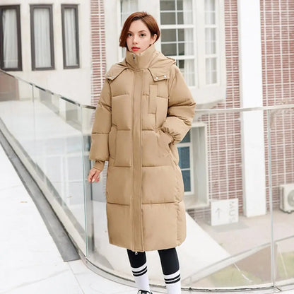 Slim Long Puffer Coats