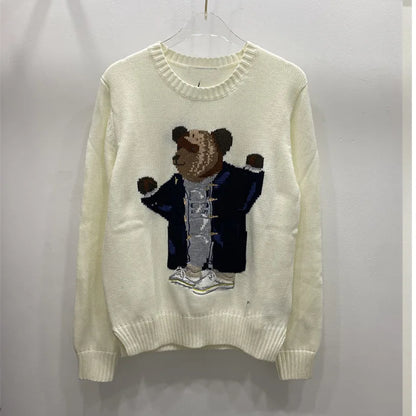 Womens Sweety Bear Cartoony Sweater