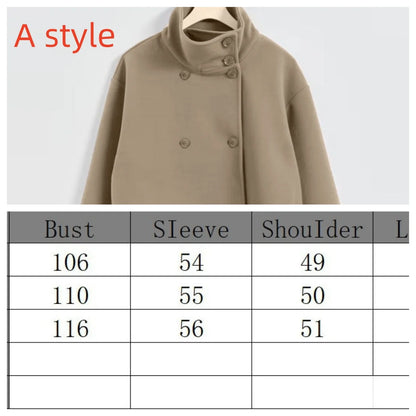 Stand Collar Long Winter Coats