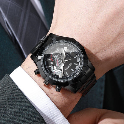 Luxury Quartz Big Face Mens Watches