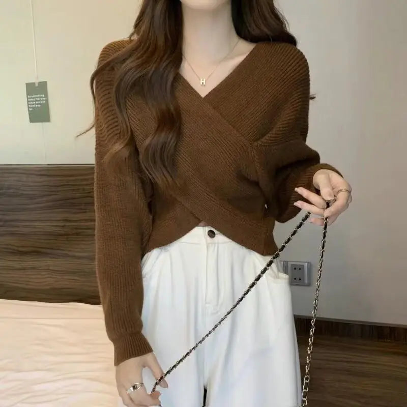 2025 High Neck Ribbed Knitted Sweater Women S Autumn Winter Slim Fit Long Sleeve Pullover Basic Casual Tops