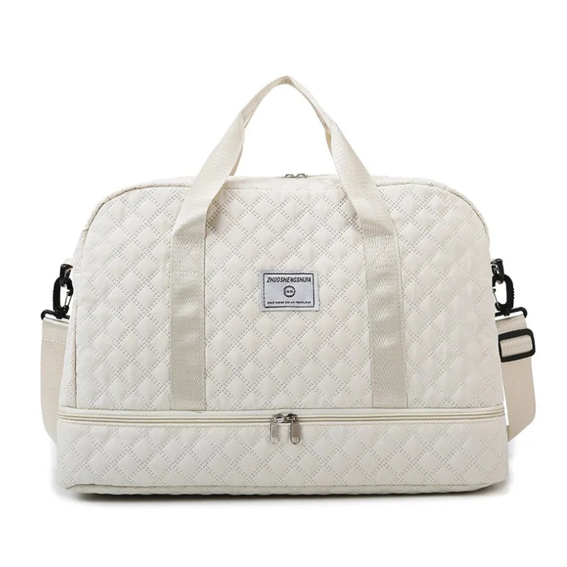 Big Belted Large Capacity Elegant Handbags