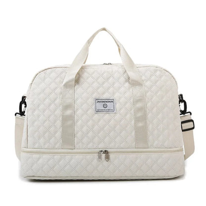 Big Belted Large Capacity Elegant Handbags