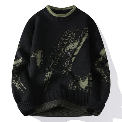 Cartoon Cloud Companions Sweater