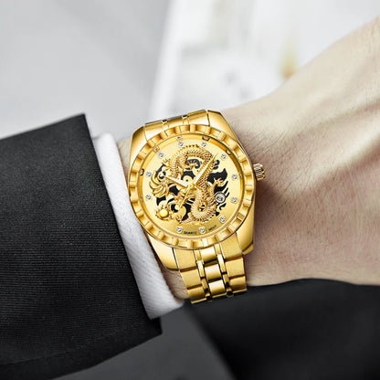 Stainless Steel 3d Knight Figure Dial Mens Watches