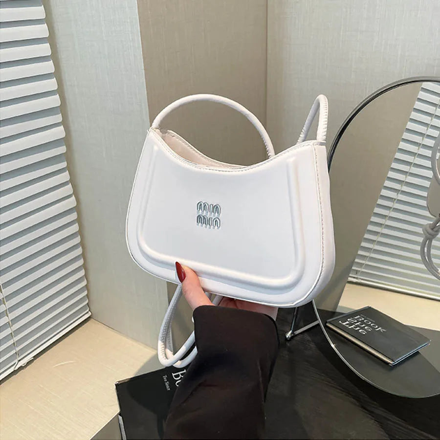 2025 Womens Trendy Frosted Handbag Stylish Single Shoulder Crossbody Bag With Hairball Charm