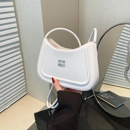 2025 Womens Trendy Frosted Handbag Stylish Single Shoulder Crossbody Bag With Hairball Charm