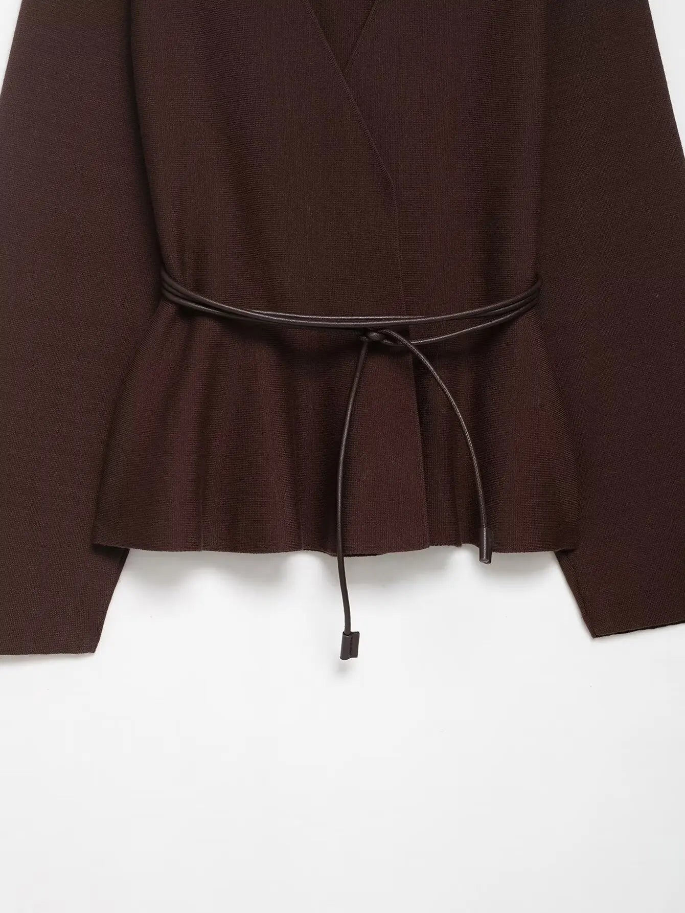 2025 Belted Knit Cardigan for Women – Trendy Streetwear Style