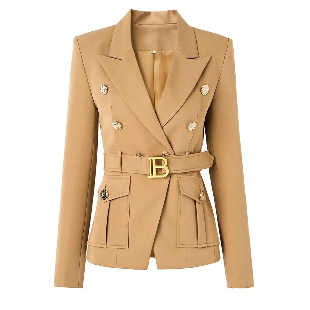 Solid Color Office Blazer for Effortless Smart Chic Workwear Street Style