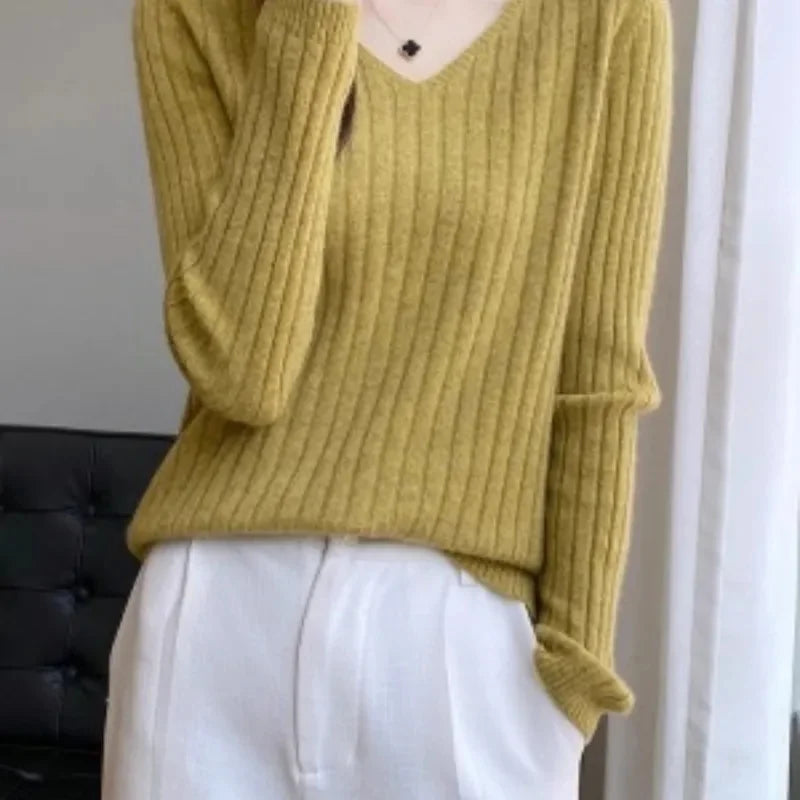 Womens Spring Autumn Lace Up Sweaters