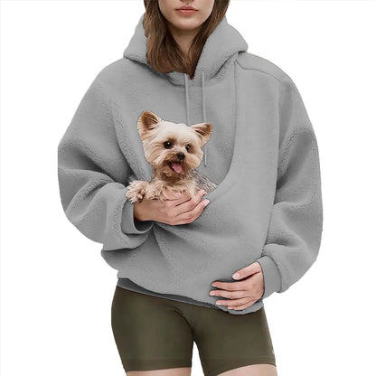 Cat Lover Front Carrier Pack Kangaroo Hoodie