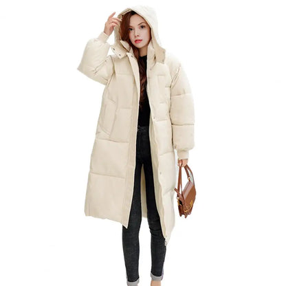 Slim Long Puffer Coats