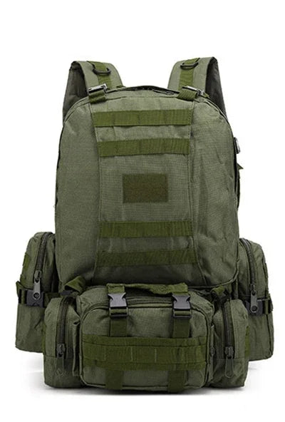 Tactical Khaki Multi-Functional Backpack Set