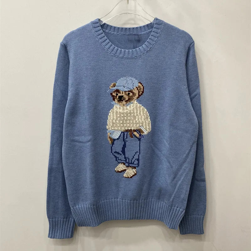 Womens Sweety Bear Cartoony Sweater