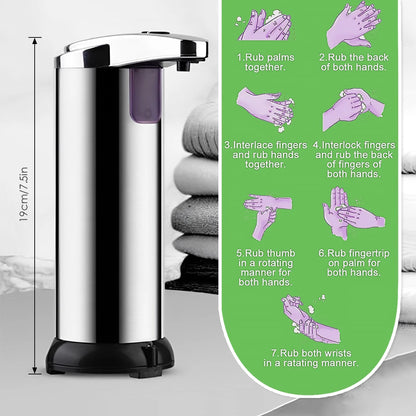 Automatic Liquid Soap Dispenser Smart Bathroom Accessories Set
