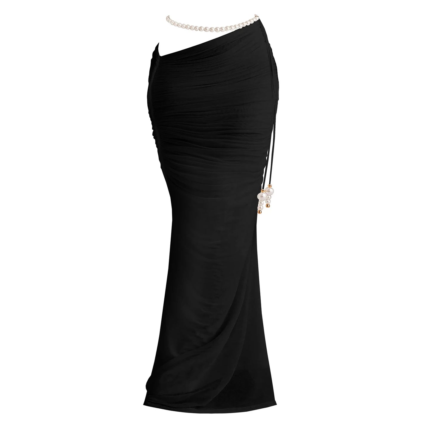 2025 Shell Bra Push Up Bikini Set For Women Sexy Pearl Strap Swimsuit Beach Skirt