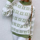 Women's Turtleneck Snowflake Knit Sweater: Autumn/Winter Style