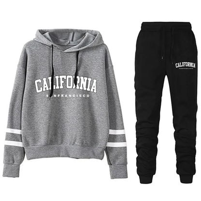 Womens Los Angeles California Tracksuit Sets