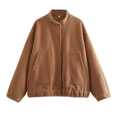 New Winter Fashion Oversized Bomber Jackets