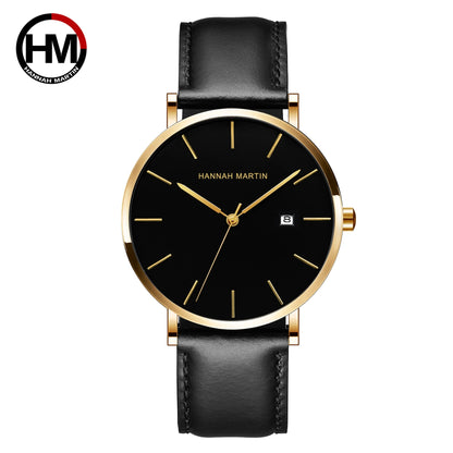 Mens Japan Quartz Movement Luxury Sport Classic Style Watches