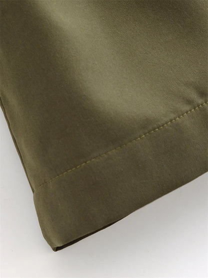 Long Belted Women Trench Coat