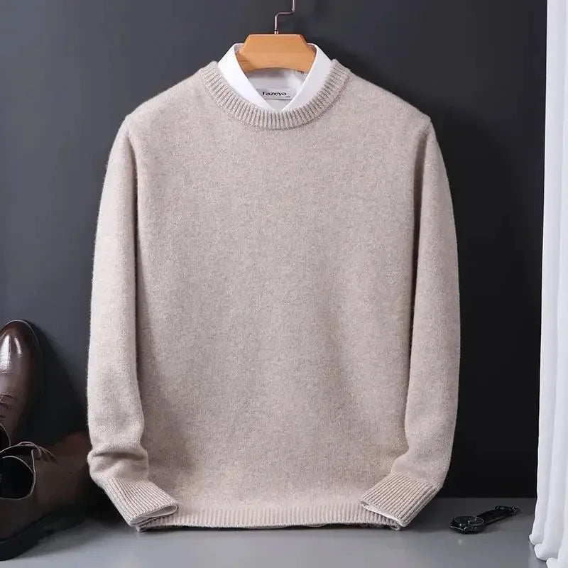 2024 Luxury Cashmere Sweater Designer Ripped Hole Fashion For Men