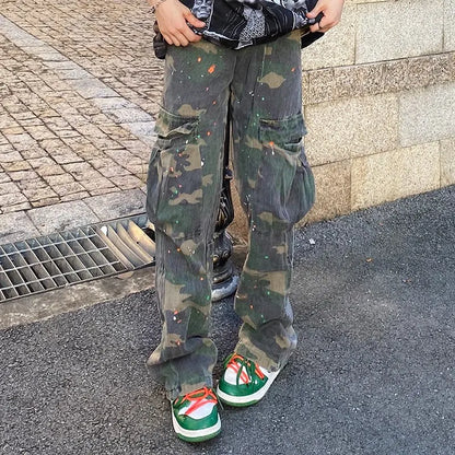 New Street Fashion Camouflage Tracksuits