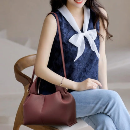 Designer Luxury Genuine Leather Womens Shoulder Tote Bag