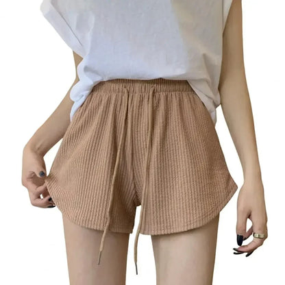 High Elastic Waist Lace Up Super Comfort Summer Women Shorts