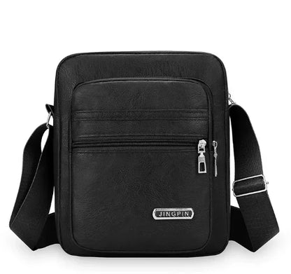 Genuine Leather Business Style Big Messenger Handbags For Men Women
