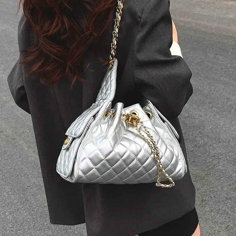 Black Luxury Large Capacity Genuine Leather Handbag For Women