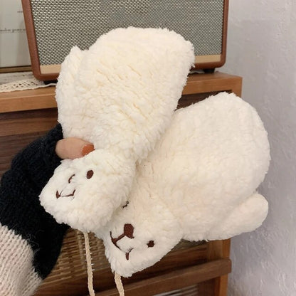 Cute Bear Style Warm Hats